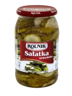 SALATKA SZWEDZKA 850g - Salade des cornichons marinés