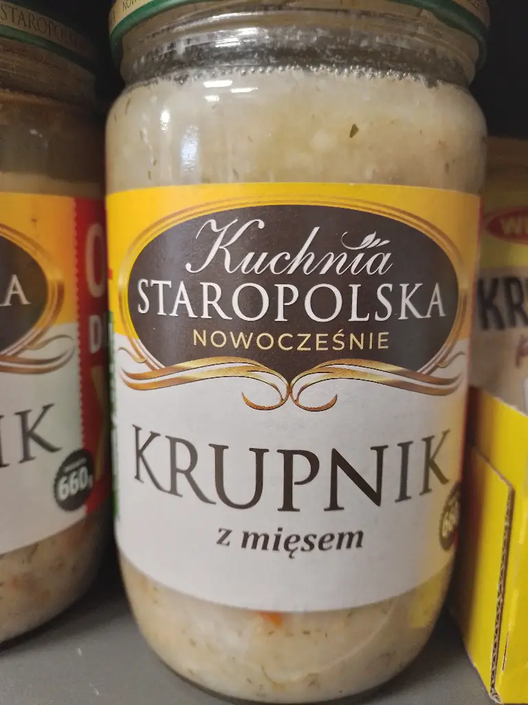 ZUPA KRUPNIK 660g - soupe avec l'orge