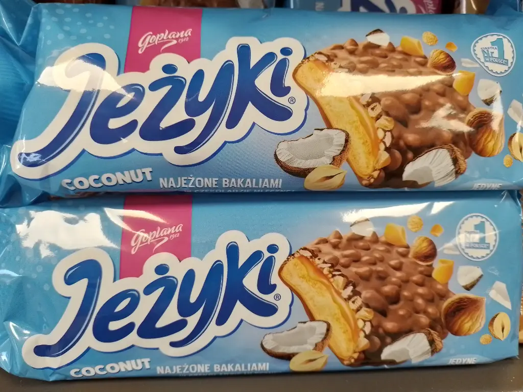 JEZYKI KOKOSOWE - Biscuits type "Lyon" coco