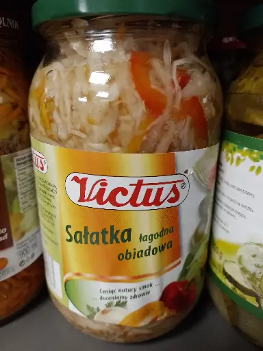 SALATKA OBIADOWA 850g - Salade des légumes marinés