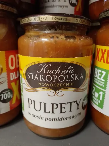 PULPETY W SOSIE POMIDOROWYM 700g - Boulettes de viande sauce tomate
