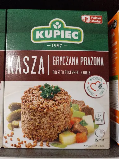 KASZA GRYCZANA 400g - Sarasin torréfié 