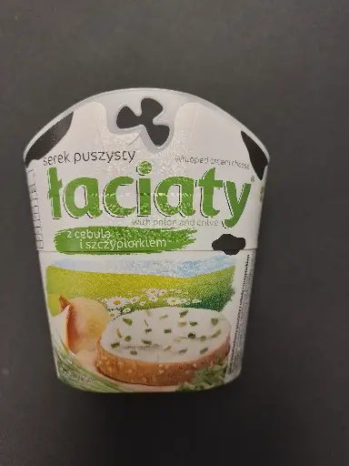 SEREK Z CEBULKA I SZCZYPIORKIEM - Fromage à tartiner oignon et ciboulette