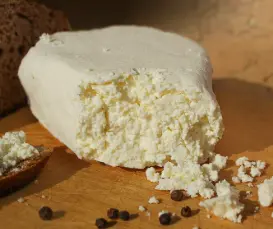 TWAROG POLTLUSTY 250g - Fromage frais demi-ecremé