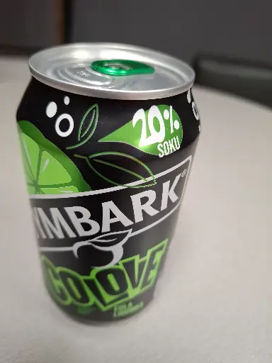 TYMBARK COLA LIMONKA 33cl - Soda cola cotron vert
