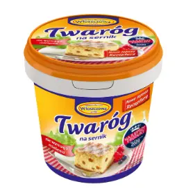 Twarog sernikowy 1kg - Fromage frais pour cheesecake  