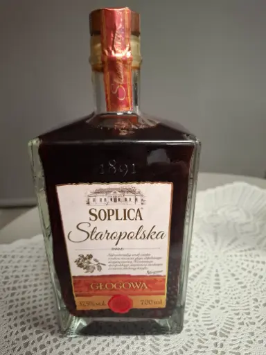 Vodka staropolska glogowa, vodka au fruits d'aubepine 70cl 37,5%