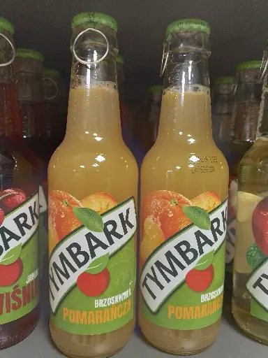 TYMBARK BRZOSKWINIA POMARANCZA25cl - Boisson peche orange